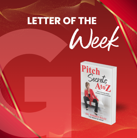 Letter of the Week: G for Goals!