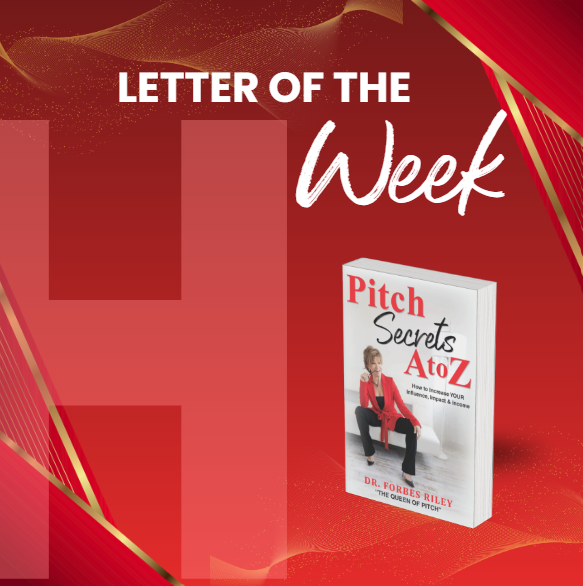 Letter of the Week: H for Handshake!