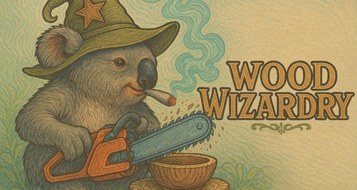 Wood Wizard Sculpture Skool