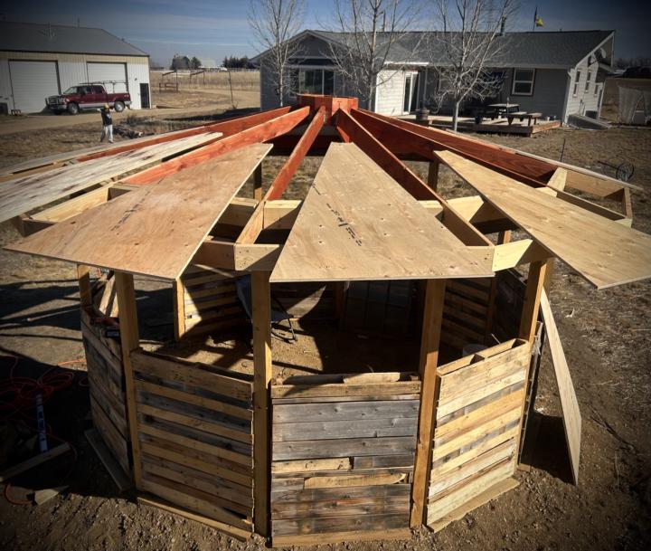 12 sided roof