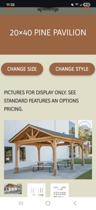 Large Pavillion Design