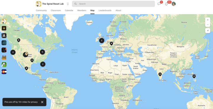 Our Skool Map