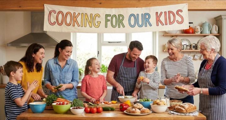 Cooking for our kids