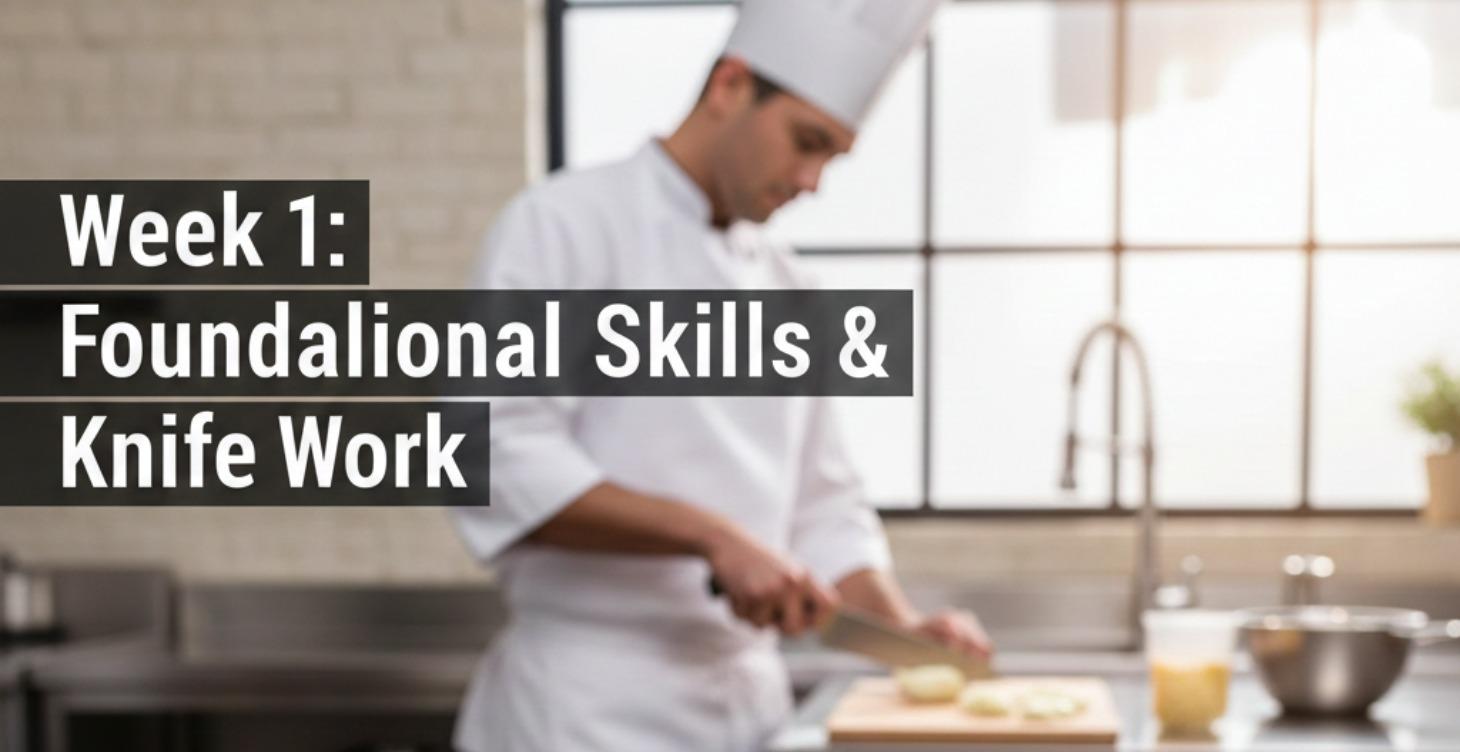 Week 1: Foundational Skills & Knife Work