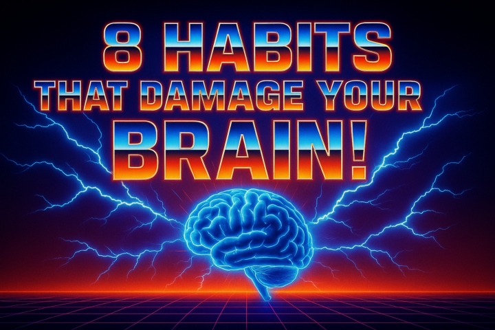 8 habits that damage your brain🧠