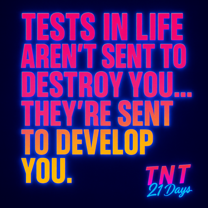 THE TESTS ARE THE TRAINING 🔥