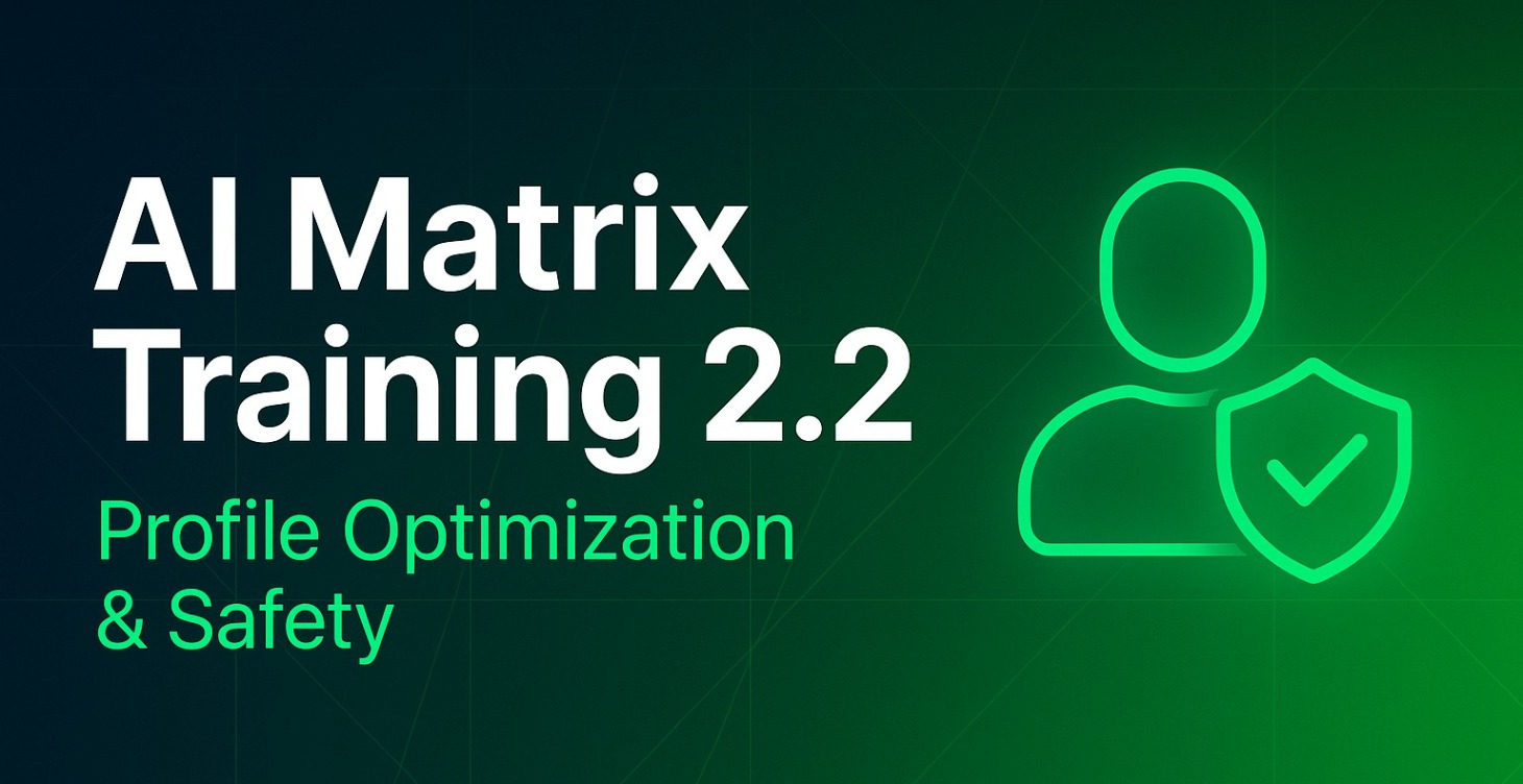 AI Matrix Training 2.2
