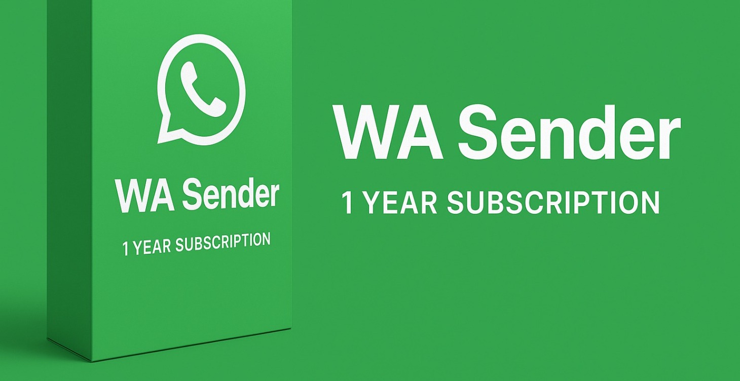 Wasender Whatsapp blasting system - 1 year