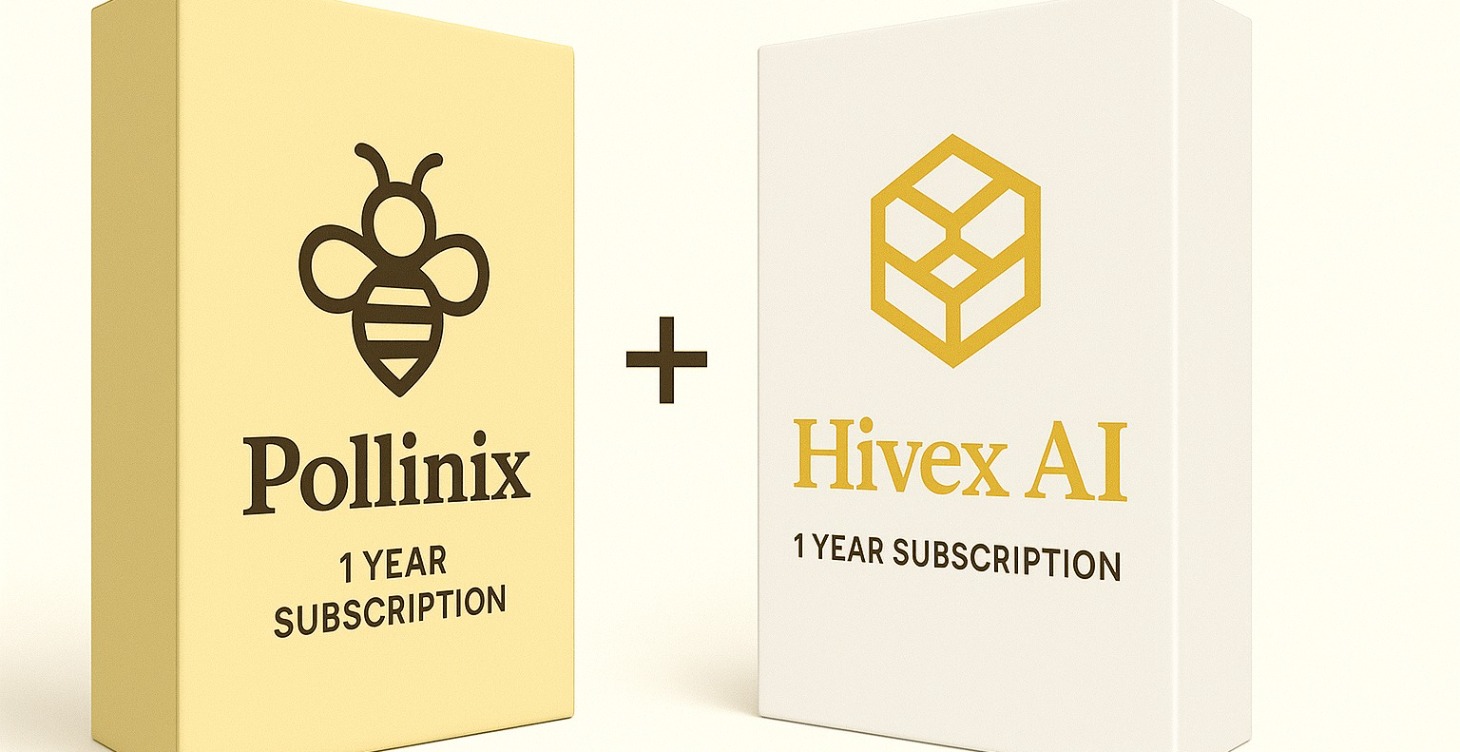 Hivex AI + Pollinix AI Combo (1 Year)