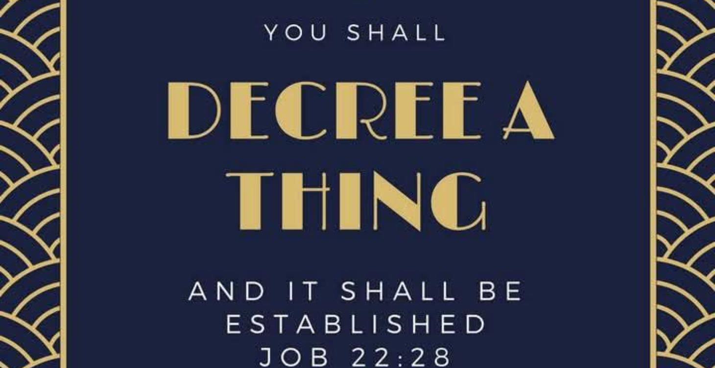 Decree A Thing!