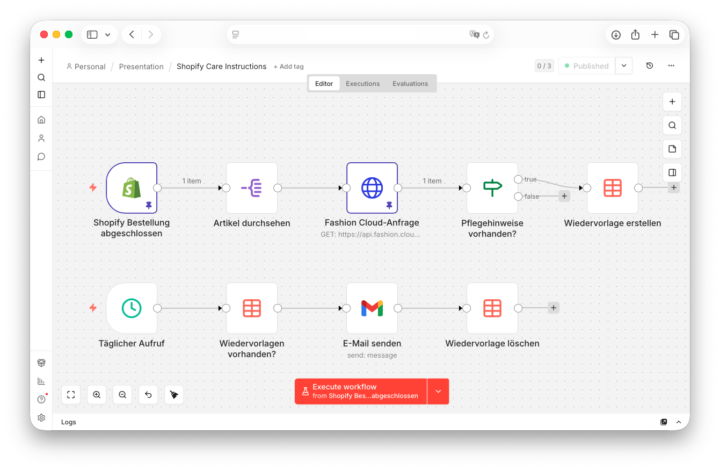Touchpoints automatisieren - Pflegehinweise im Fashion Retail