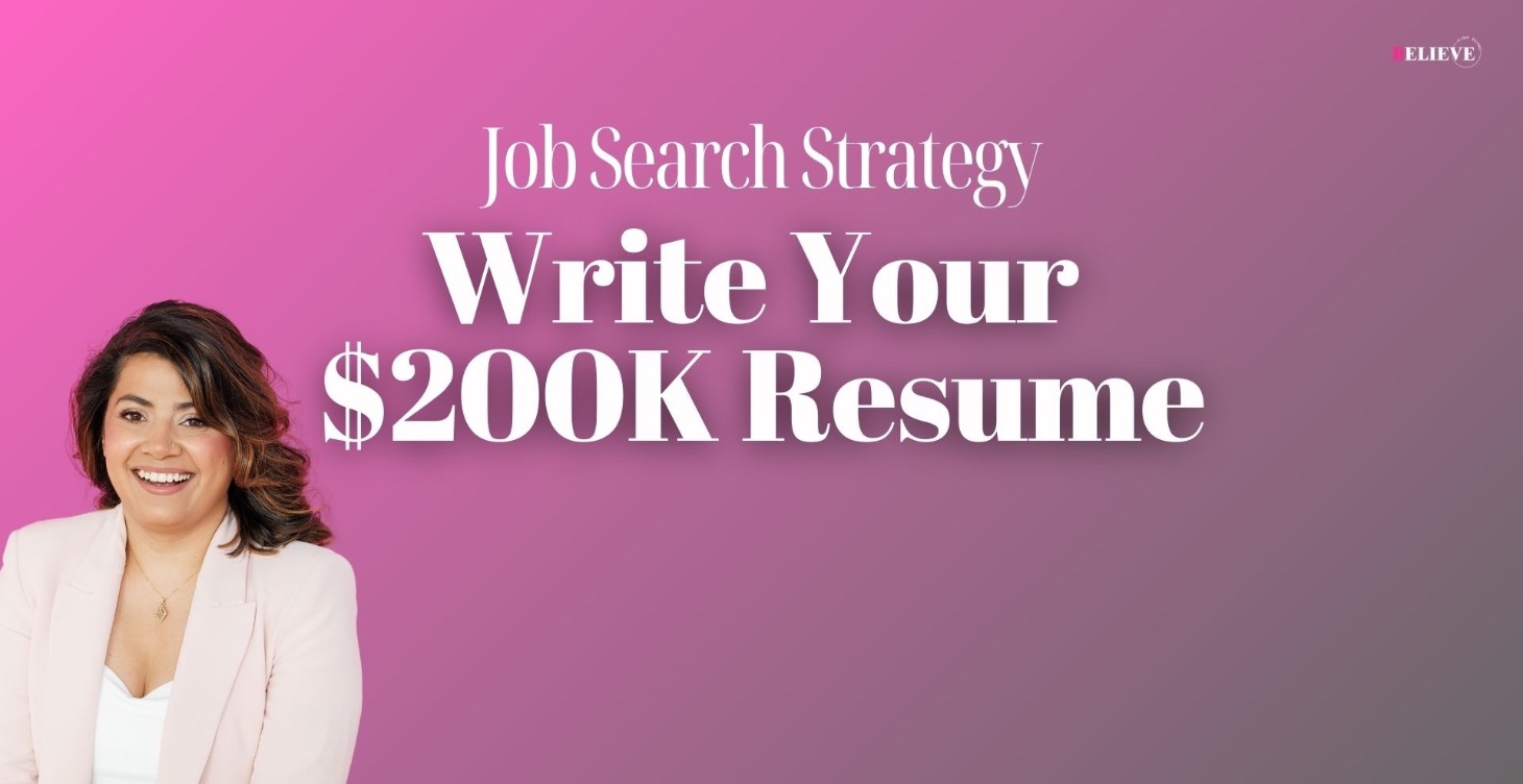 How To Write A $200k Resume