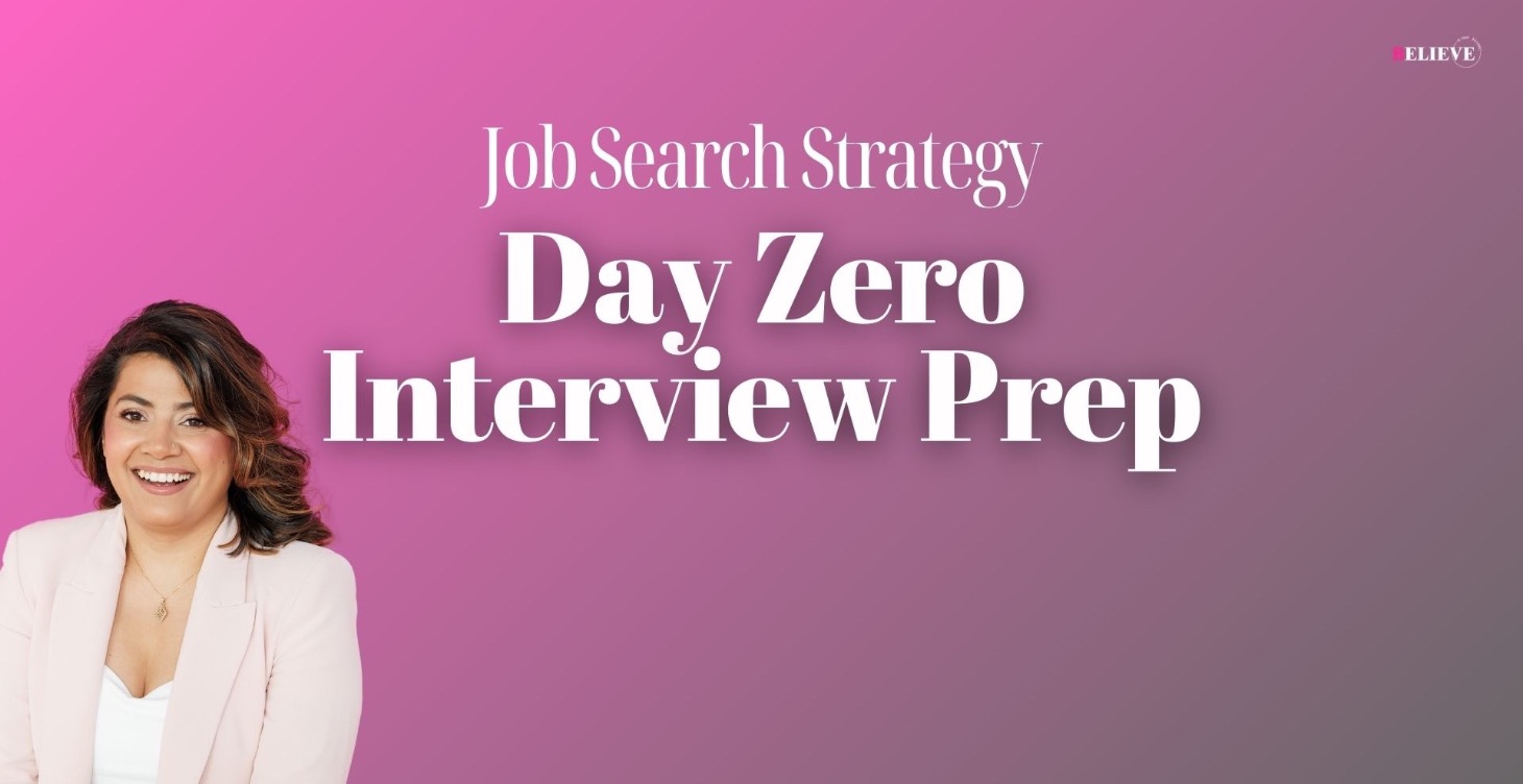 COMING SOON - Day Zero Interview Strategy
