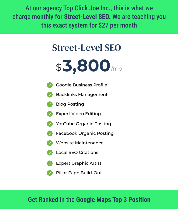 Street-Level SEO Pros
