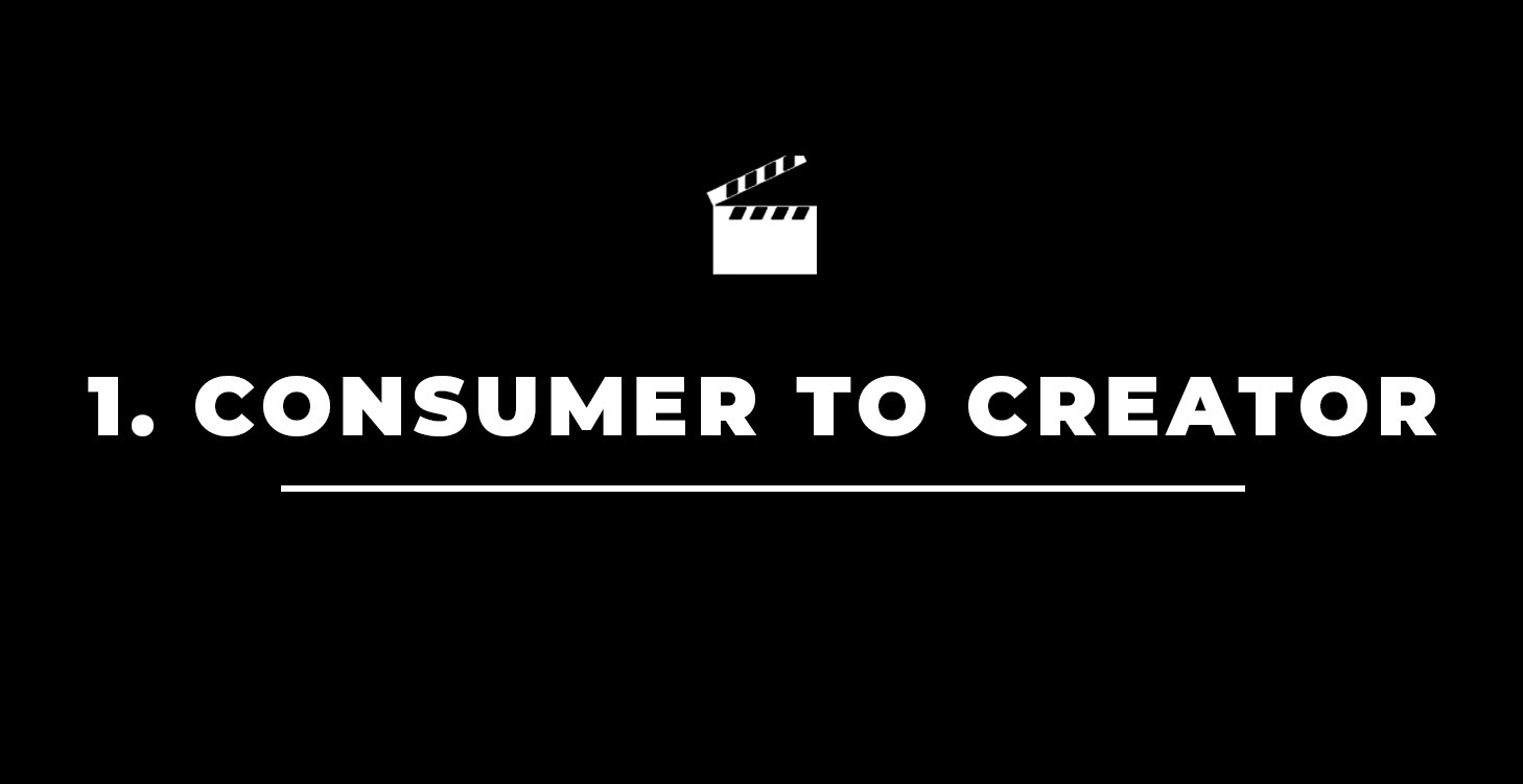 1. Consumer to Creator