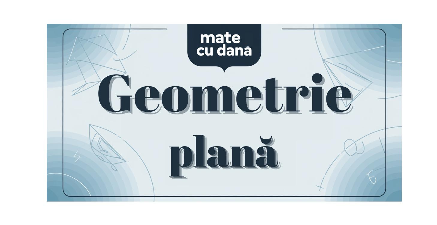 Geometrie plană