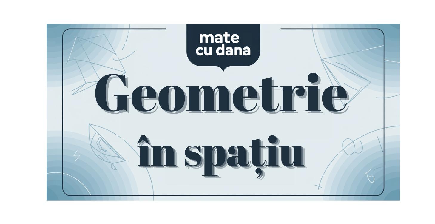 Geometrie în spațiu