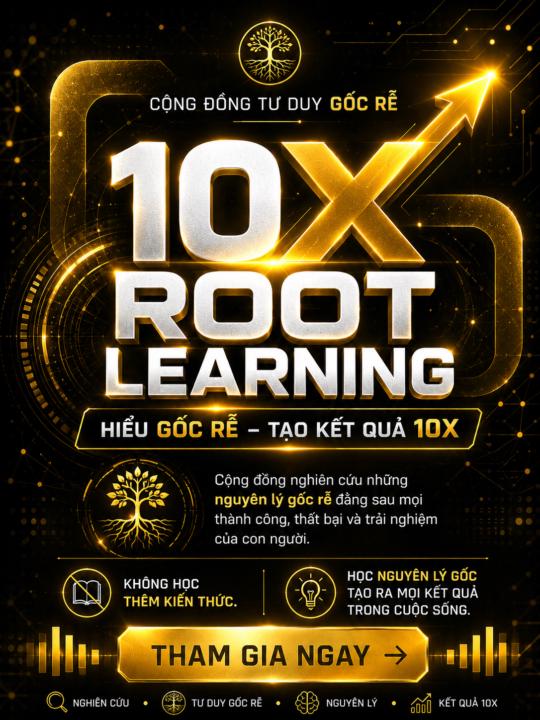 10X Root Learning. Learn the Roots. Master Life.