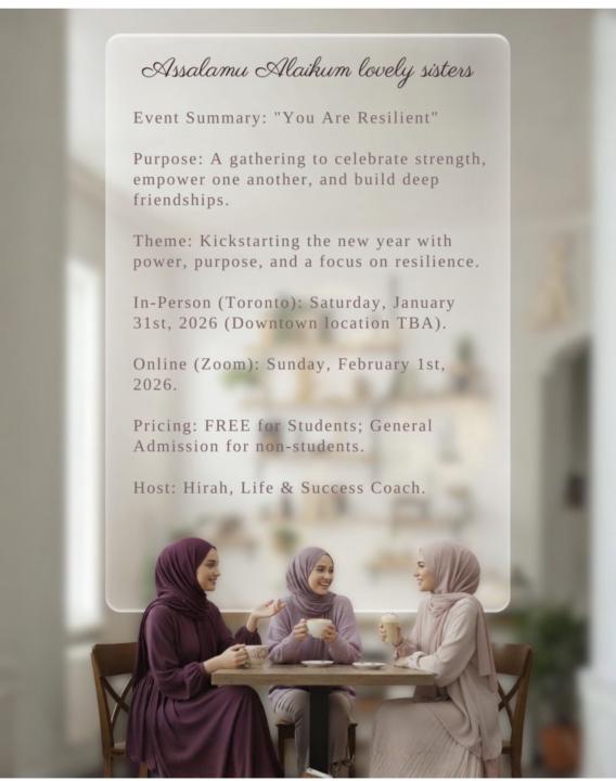 All girls event happening soon! 