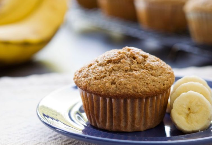 🍌✨ Mini Muffins de Plátano y Coco 