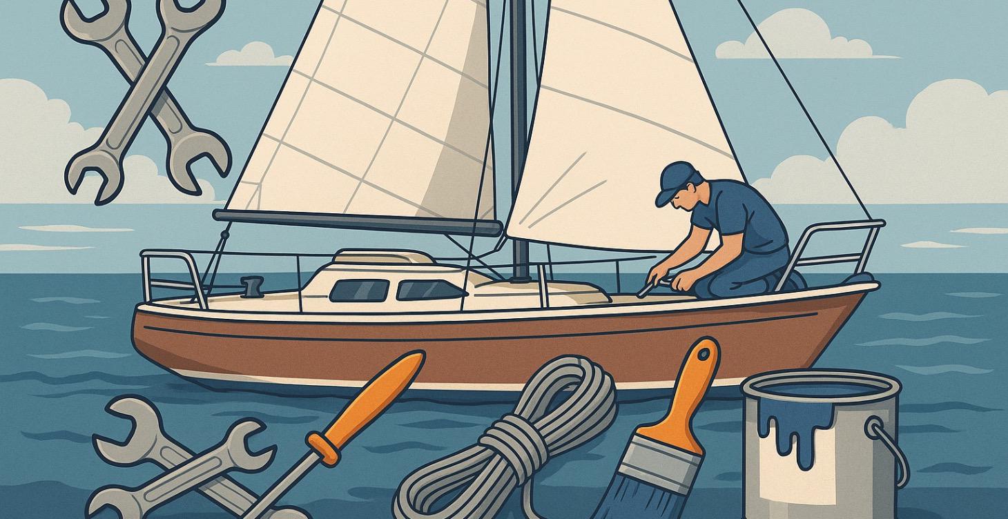 Gel coat nicks and chips