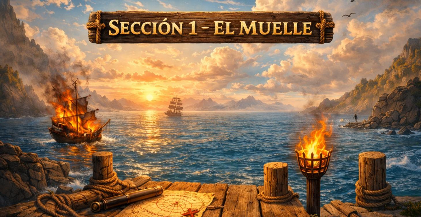 SECCIÓN 1 — EL MUELLE