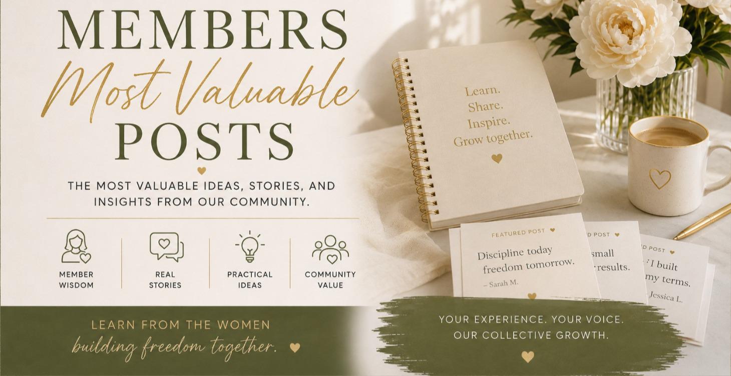 Members Most Valuable Posts
