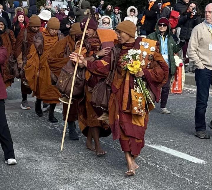 Monks in Annapolis today!