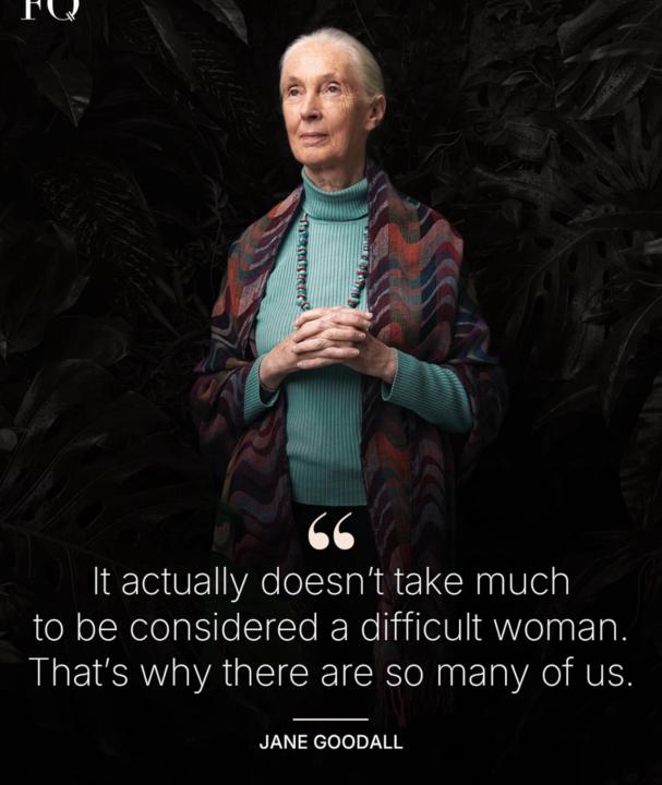 RIP Jane Goodall - An Undependent Woman