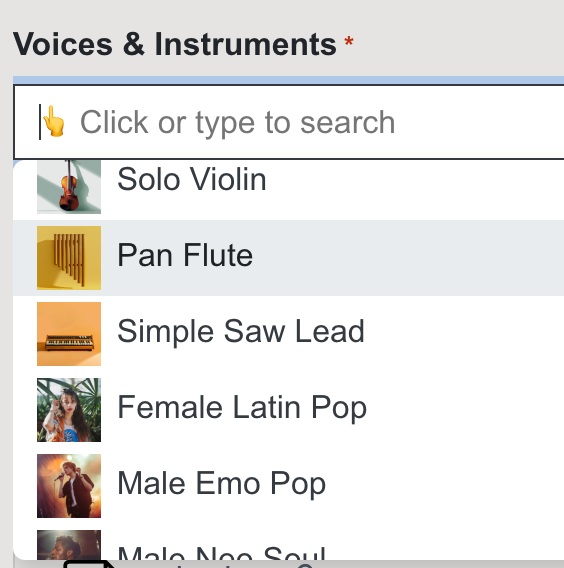 Voice To Instrument