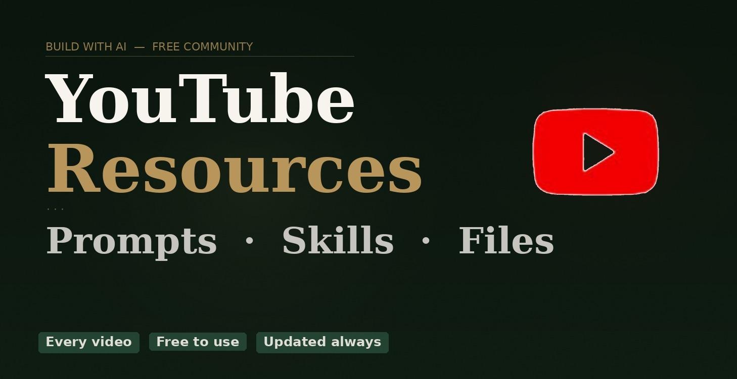 YOUTUBE RESOURCES