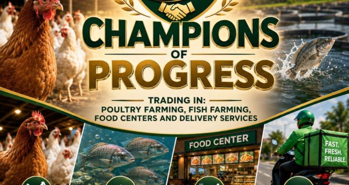 CHAMPIONS OF PROGRESS