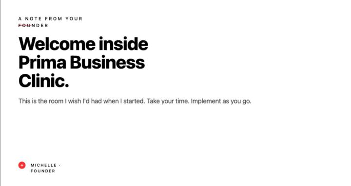 Primabusinessclinic