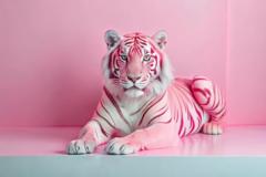 A tigress And her stripes