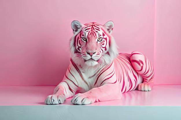 A tigress And her stripes