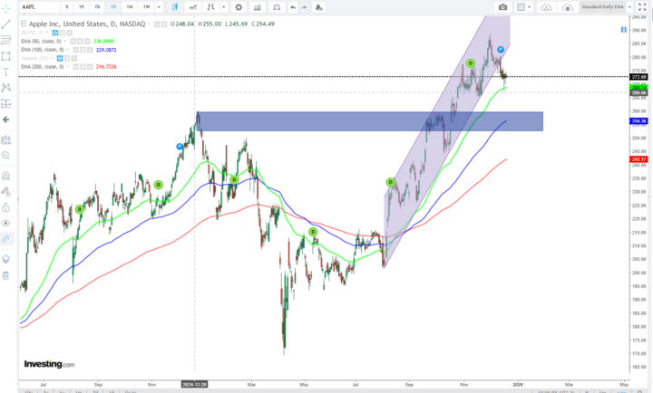 Apple break down this year trend