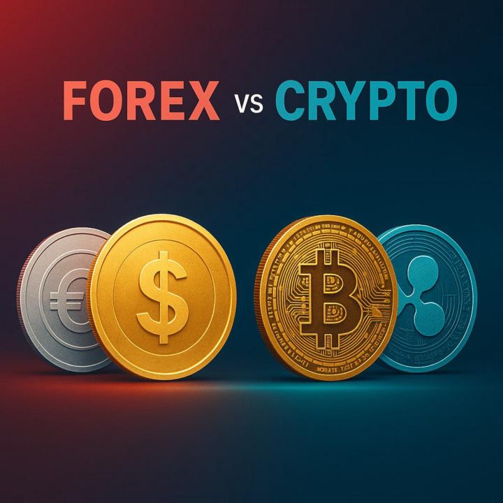 💥 Crypto vs. Forex: which is more intense?