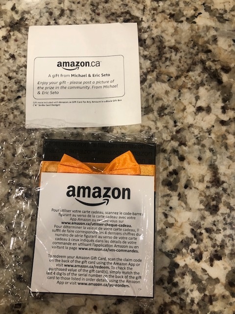 Received my gift today!