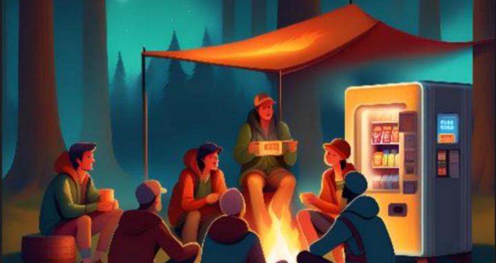 Vending Machine 🥾 🏕️!!