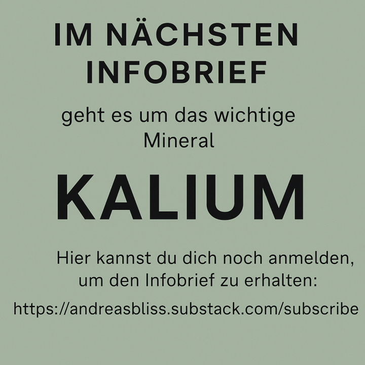 Kalium – unterschätzt und so wichtig