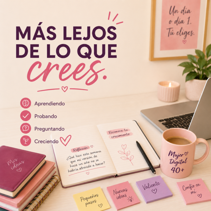 ¿Qué hiciste esta semana que tu “yo” de hace un año no habría hecho?