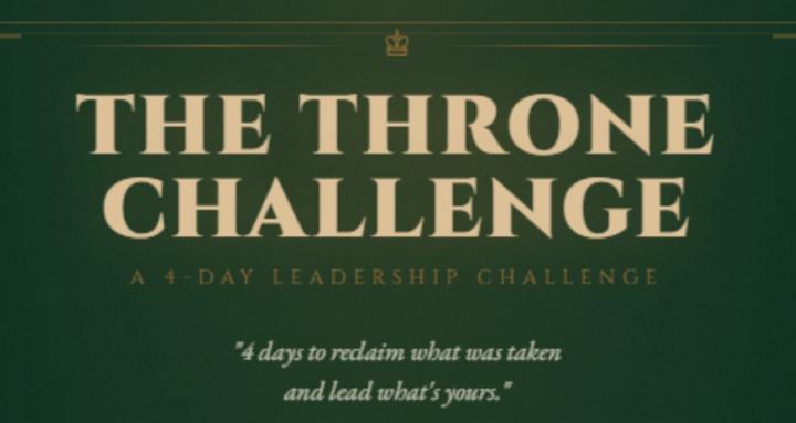 Throne Room Challenge