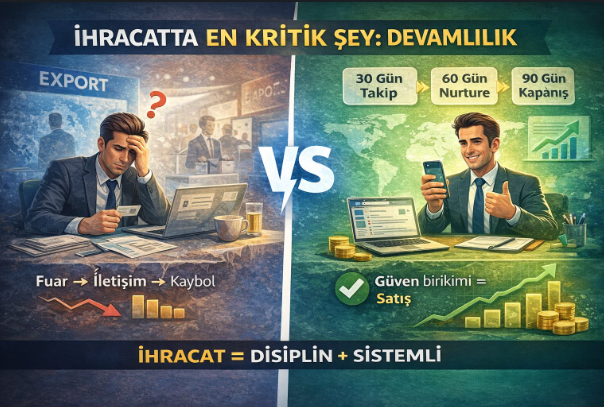 “İhracatta En Kritik Şey: Devamlılık”