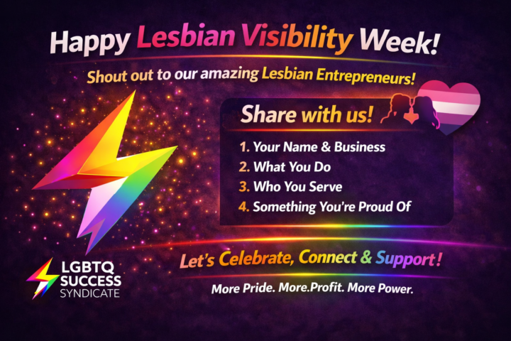 Happy Lesbian Visibility Week!