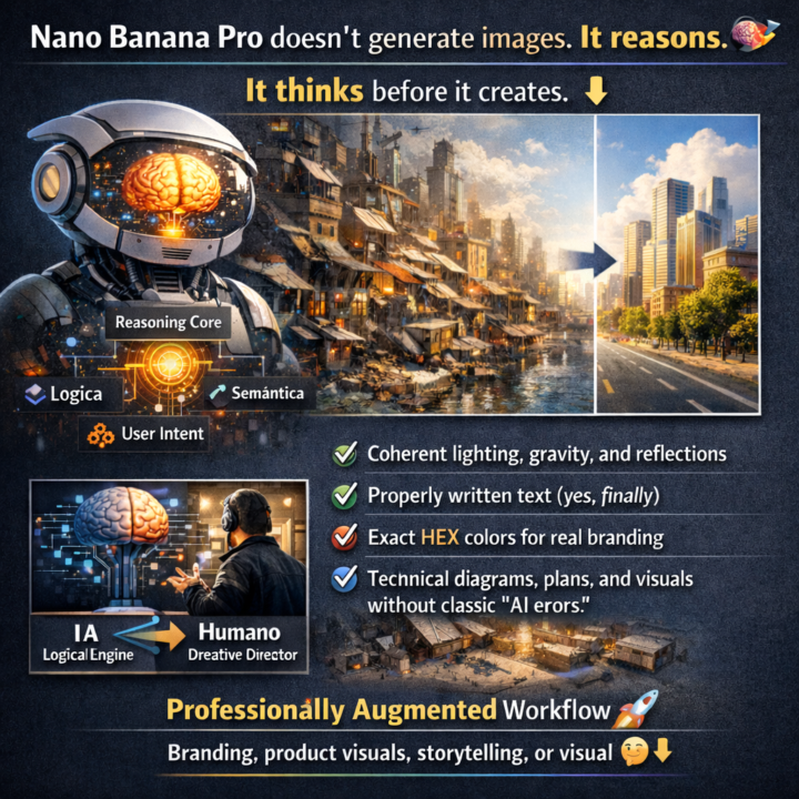 🍌🍌 Nano Banana Pro doesn’t generate images. It reasons. 🧠🎨