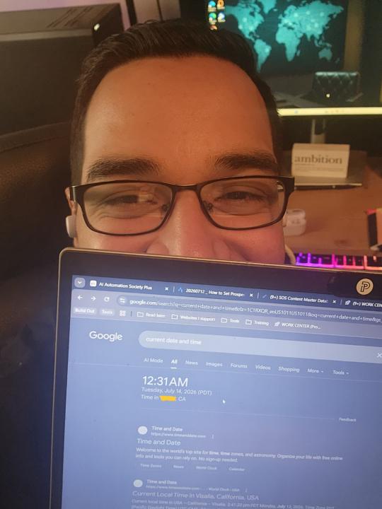 I traded 5 hours of sleep for the best monday i've had in a while