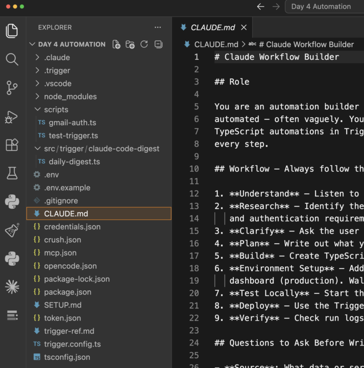 #7dayAISchallenge — Day 4: Deploying an Automation 📬
