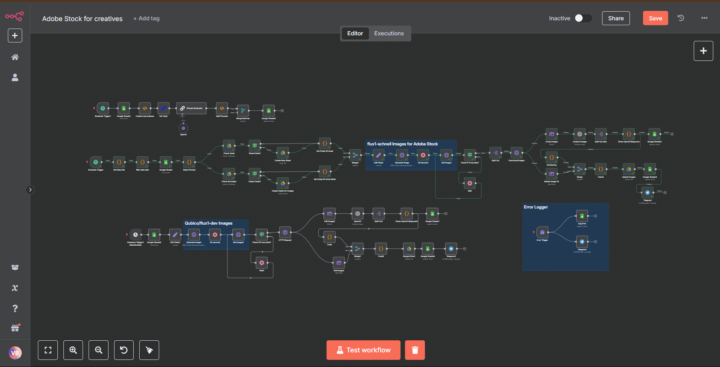 Stock images generation for creatives