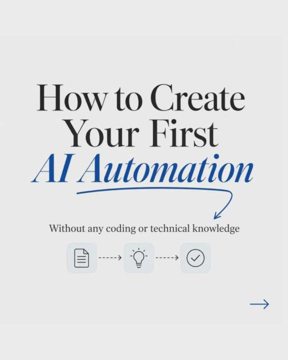 One mindset shift changed how I think about AI automation.