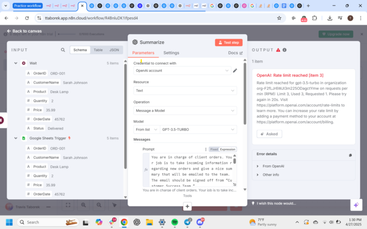 Need Help: Keep hitting my rate limit